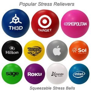 Pelota Anti Stress Impresión 1 Color - Bullet Marketing & Merchandising
